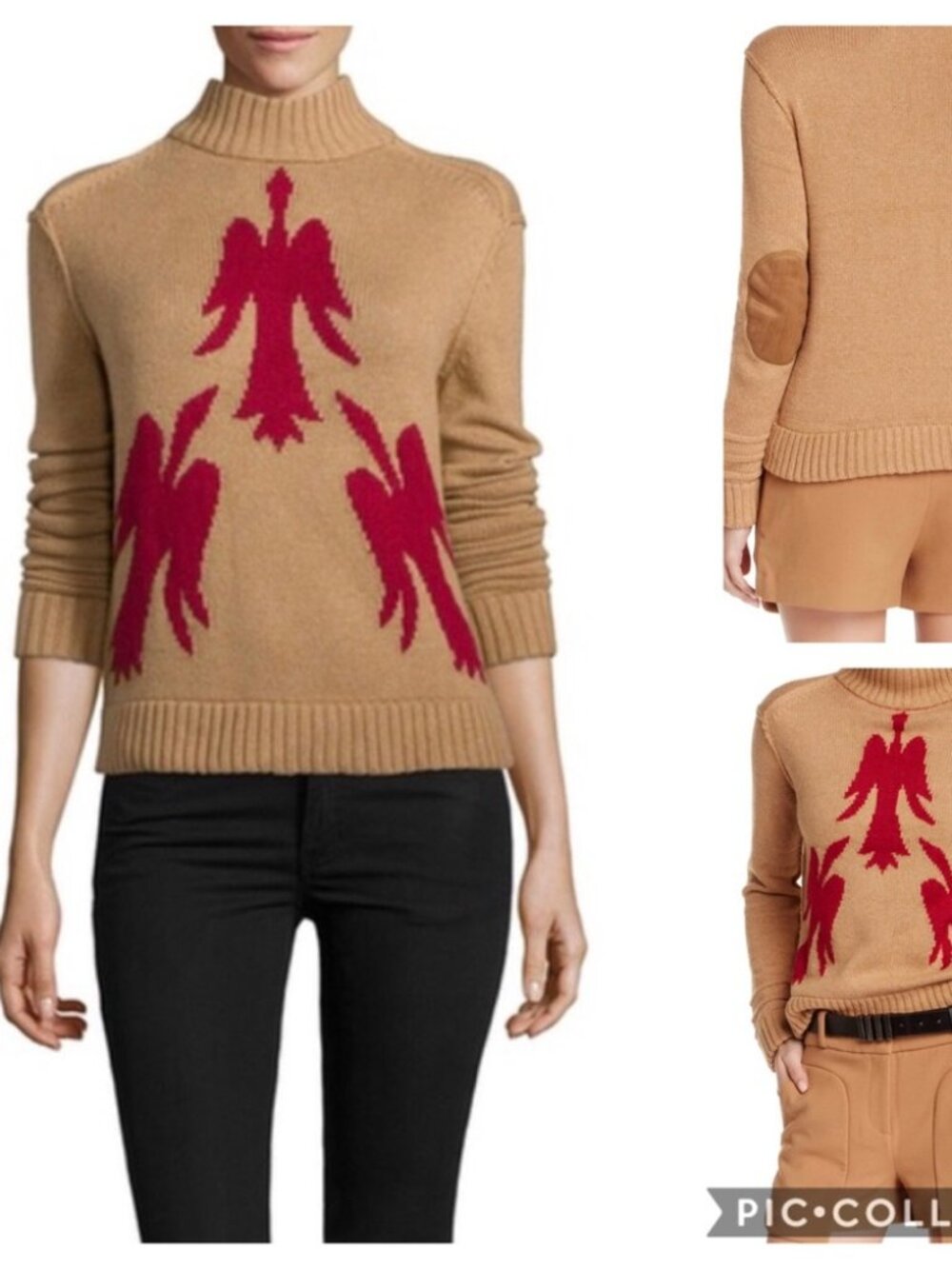 Vintage L.A.M.B. by Gwen Stefani Archival Eagle Intarsia Knit Sweater - XS